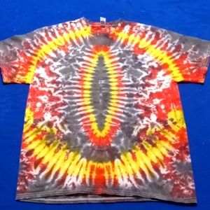 Eye of Sauron tie dye tee shirt
